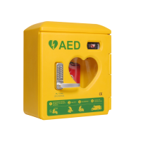 Cabinet for AED for outdoor use with temperature control M3P